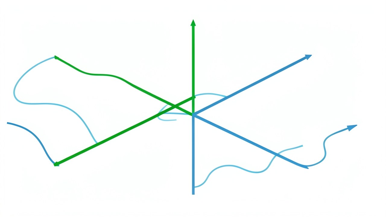 A chart with an upward trend, one line fixed, another wavy, illustrating rate changes.